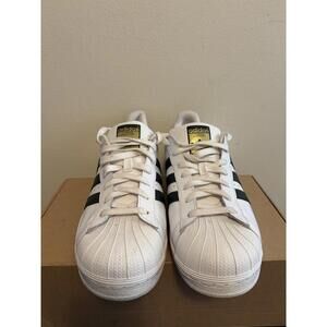 Adidas Orginial Superstar White/Blk Shoes (Size 11)